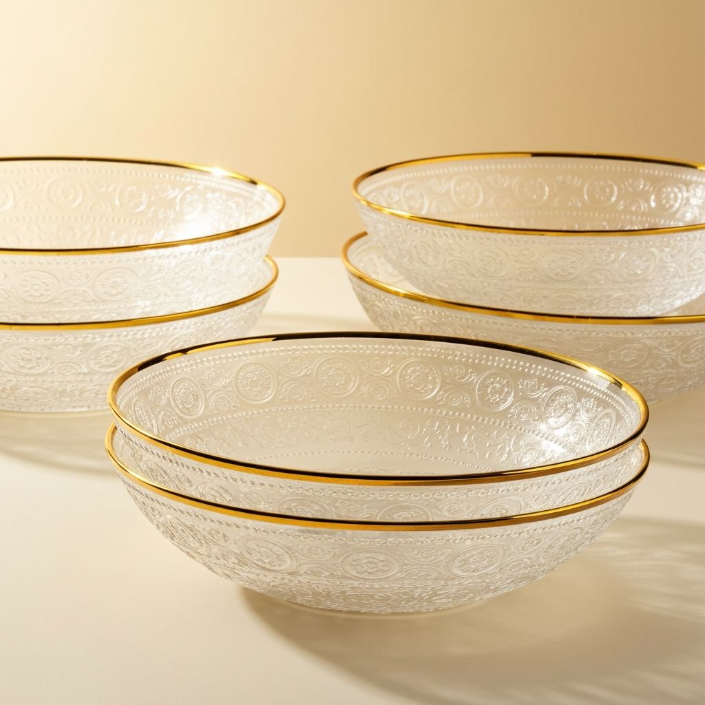 طقم صحون سلطات راقية